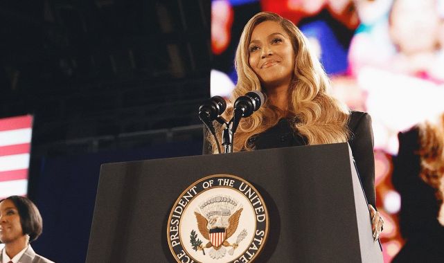 Beyonce Shares Video And Photos From Kamala Harris Rally In Houston ...