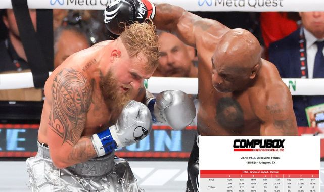 Mike tyson vs jake paul stats comparison