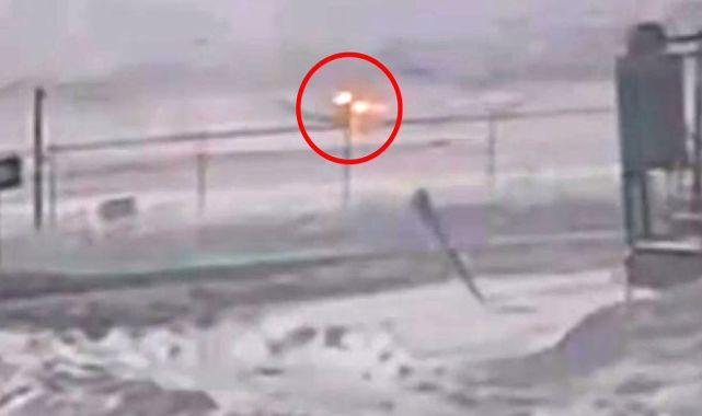 Shocking footage shows fireball explode as Delta plane crash lands